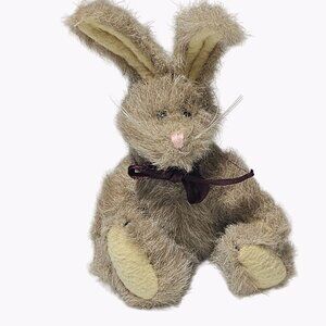 Boyds Collection Rabbit 7 Inch Easter Spring Posable Plush Stuffed Animal Toy